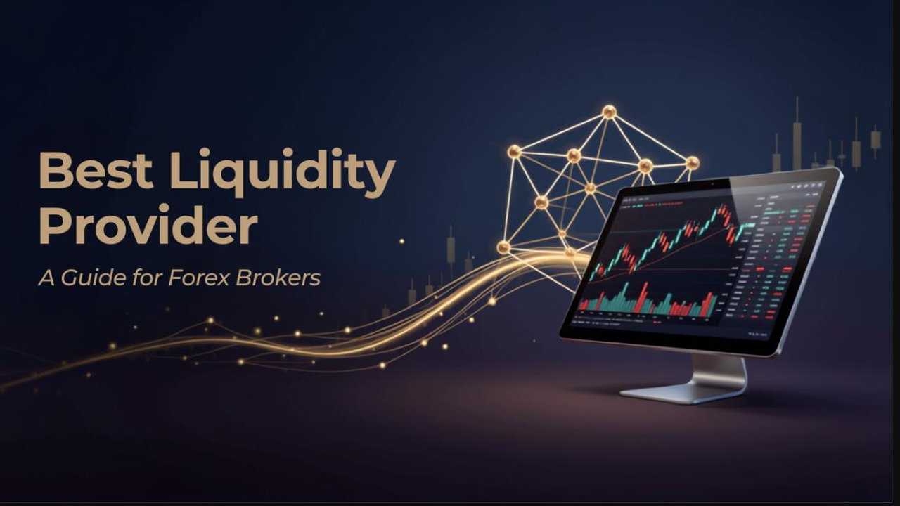 Forex broker comparing liquidity provider execution data on a trading terminal